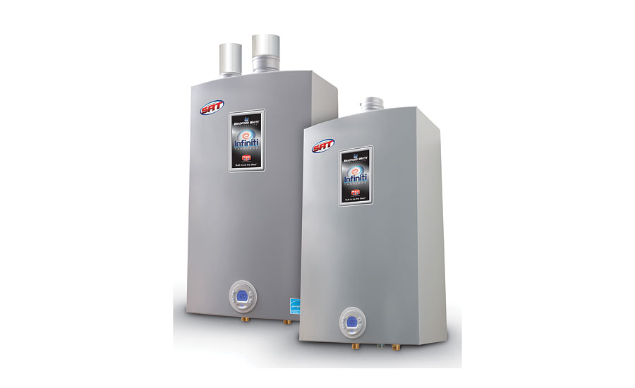 Two tankless water heaters