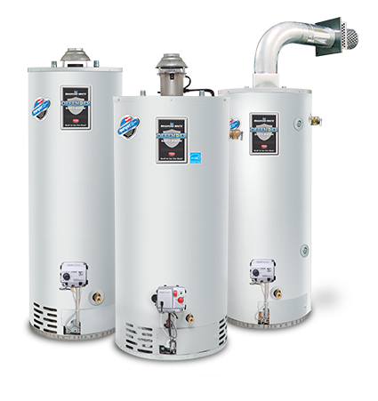 Bradford White water heaters for installation by Barnett Plumbing and Water Heaters in Livermore, CA