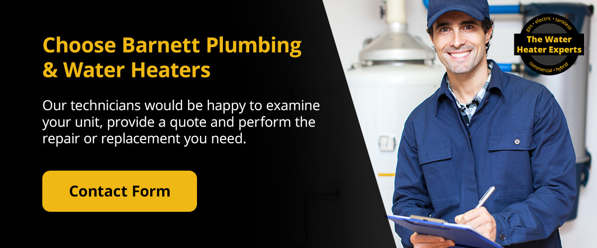 Choose Barnett Plumbing & Water Heaters for Water Heater Repair and Installation in Santa Clara, California